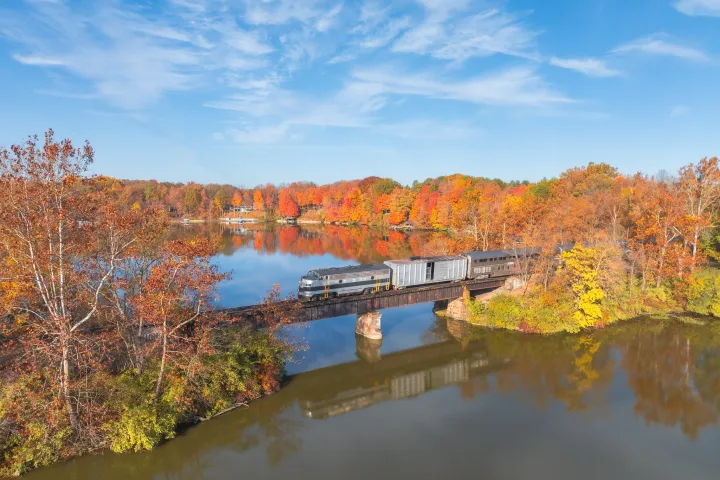 a bridge over a body of water