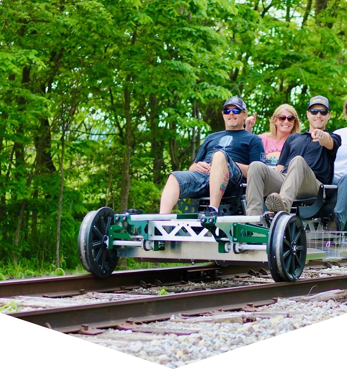 Nickel Plate Express | Noblesville Train Ride | Nickel Plate Railbikes