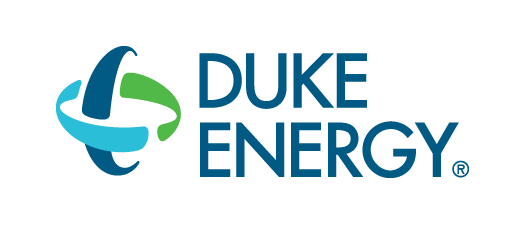 Duke Energy logo with green and blue swirl symbol.